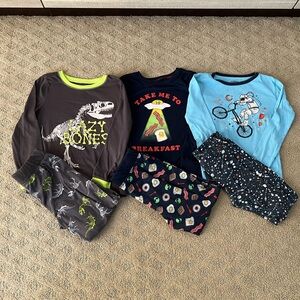 🚫SOLD🚫3 Pairs of Long Sleeve/Pant PJs